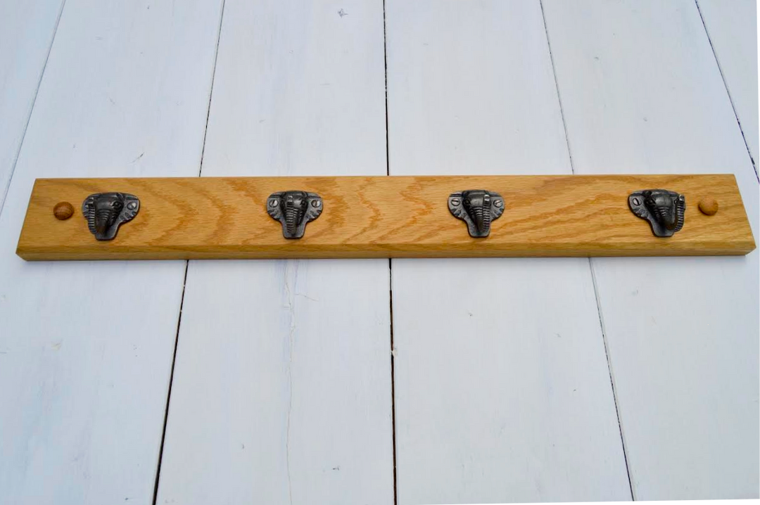 Small Elephant Coat Hooks