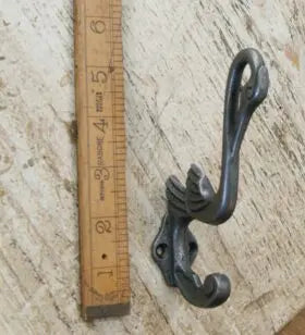 Cast Iron Heron Coat Hooks