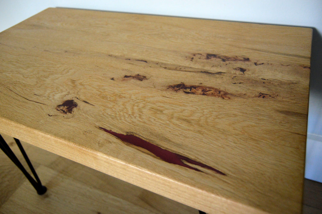 Chunky Solid Oak Coffee Table