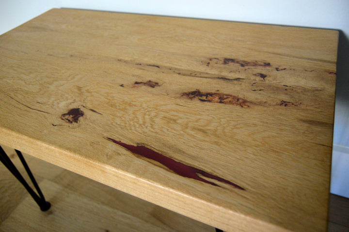Chunky Solid Oak Coffee Table