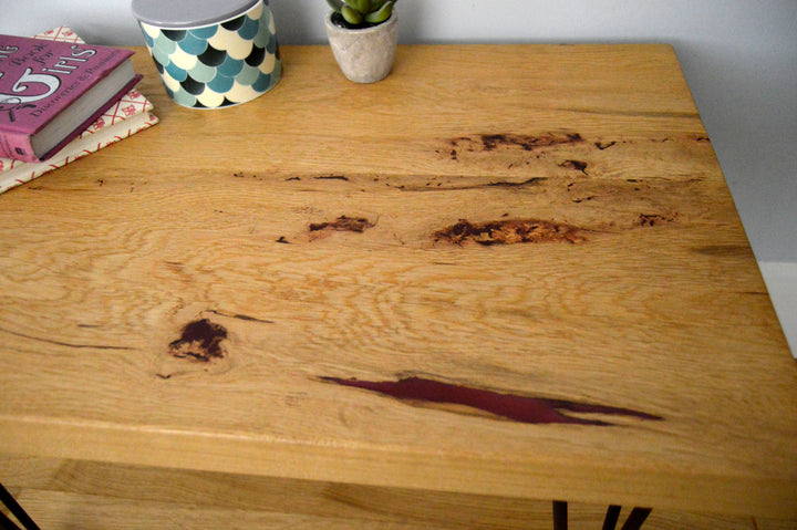Chunky Solid Oak Coffee Table
