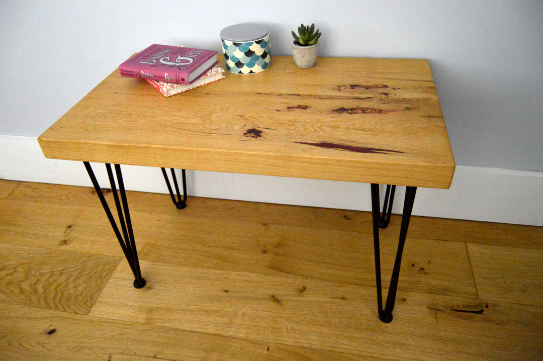 Chunky Solid Oak Coffee Table