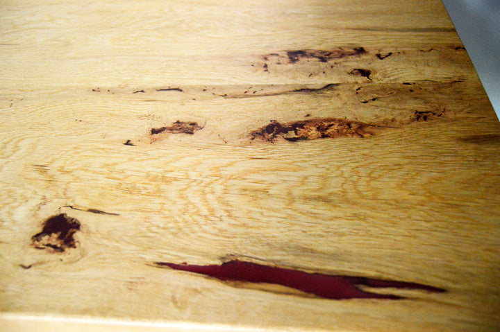 Chunky Solid Oak Coffee Table