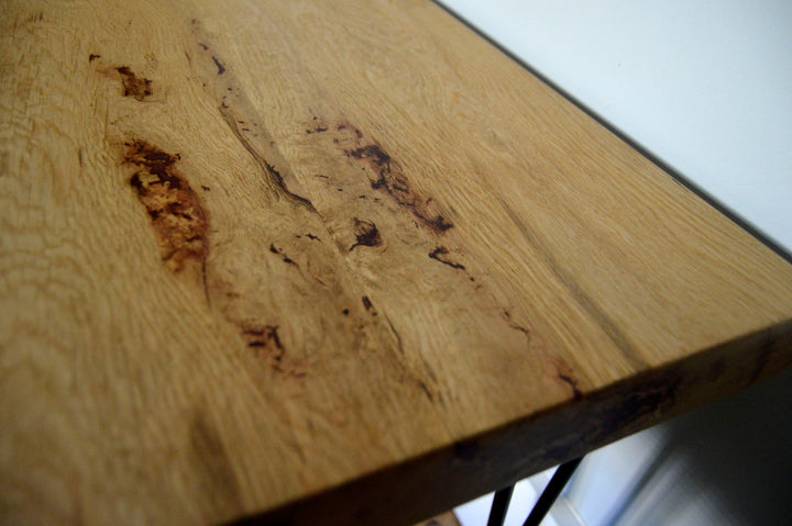 Chunky Solid Oak Coffee Table