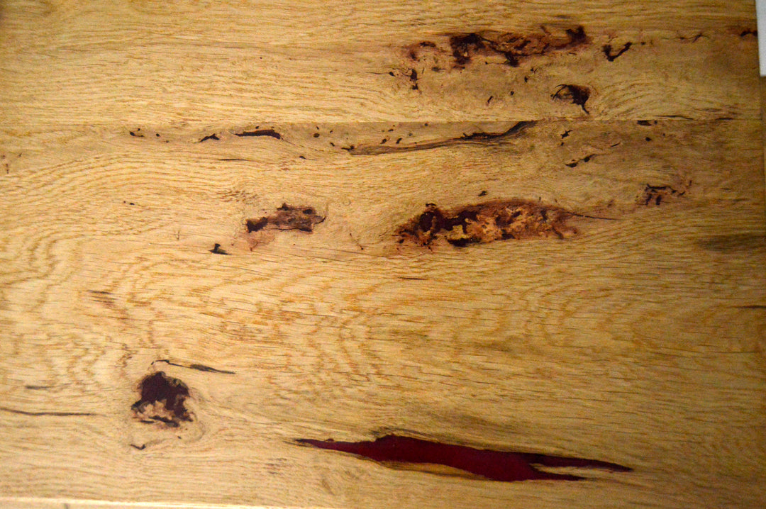 Chunky Solid Oak Coffee Table
