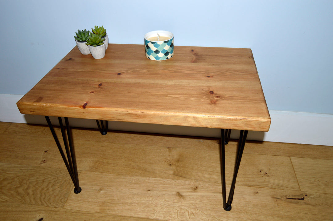 Chunky Redwood Coffee Table