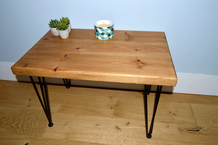 Chunky Redwood Coffee Table