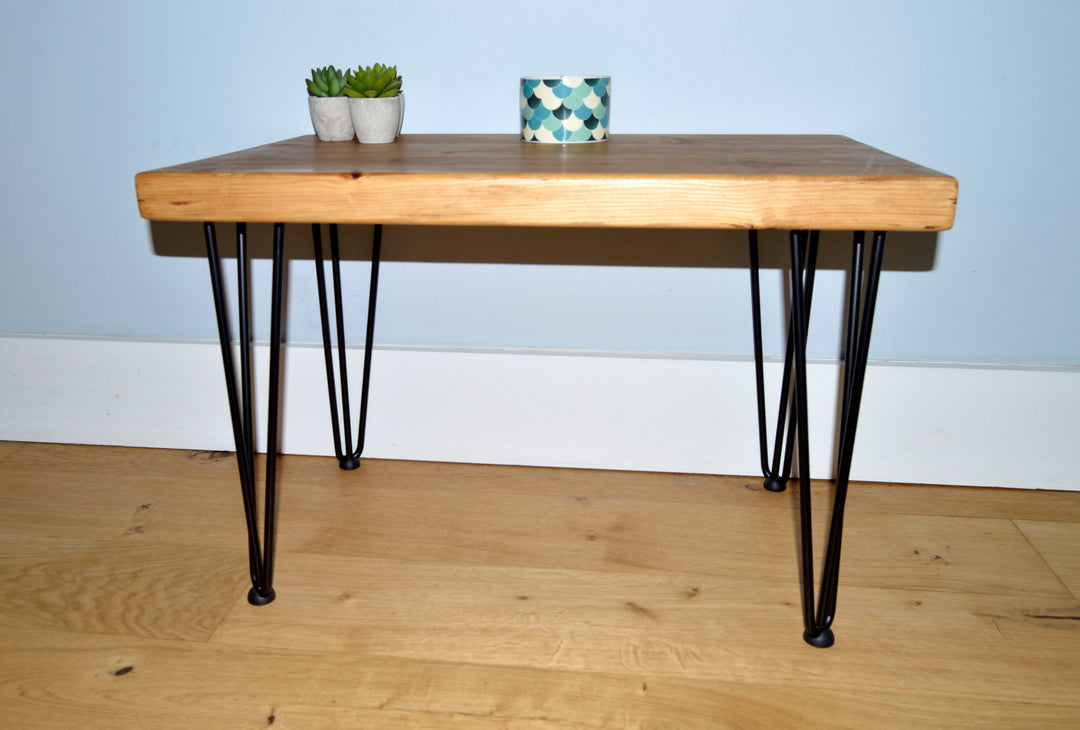 Chunky Redwood Coffee Table