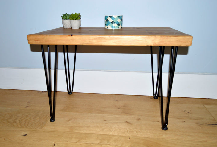 Chunky Redwood Coffee Table