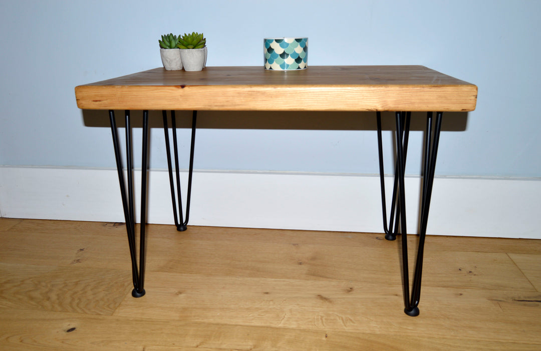 Chunky Redwood Coffee Table