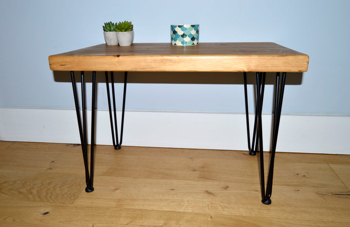 Chunky Redwood Coffee Table