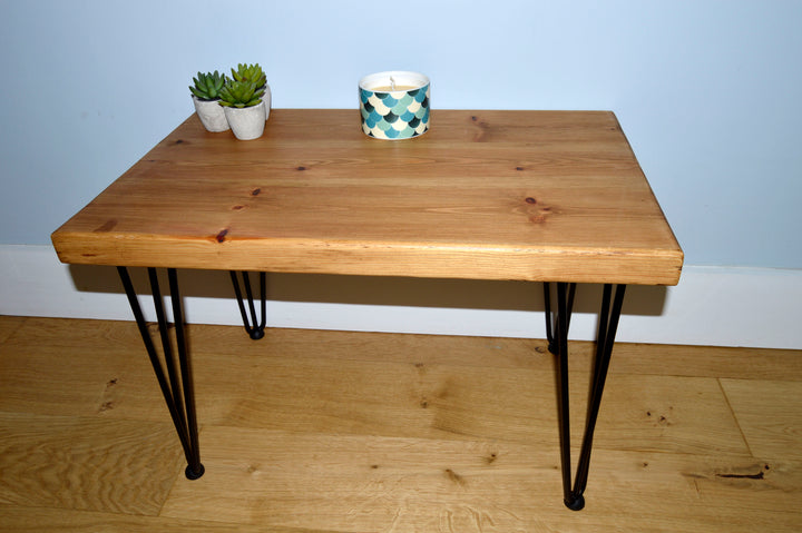 Chunky Redwood Coffee Table