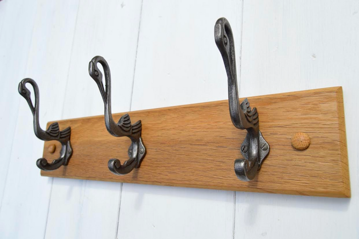 Cast Iron Heron Coat Hooks