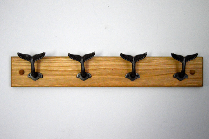 Cast Iron Whale Tail Coat Hooks