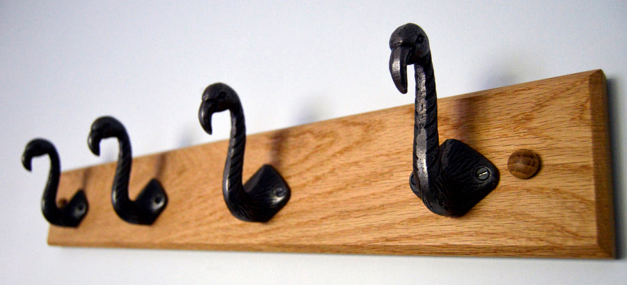 Cast Iron Flamingo Coat Hooks Flamingo