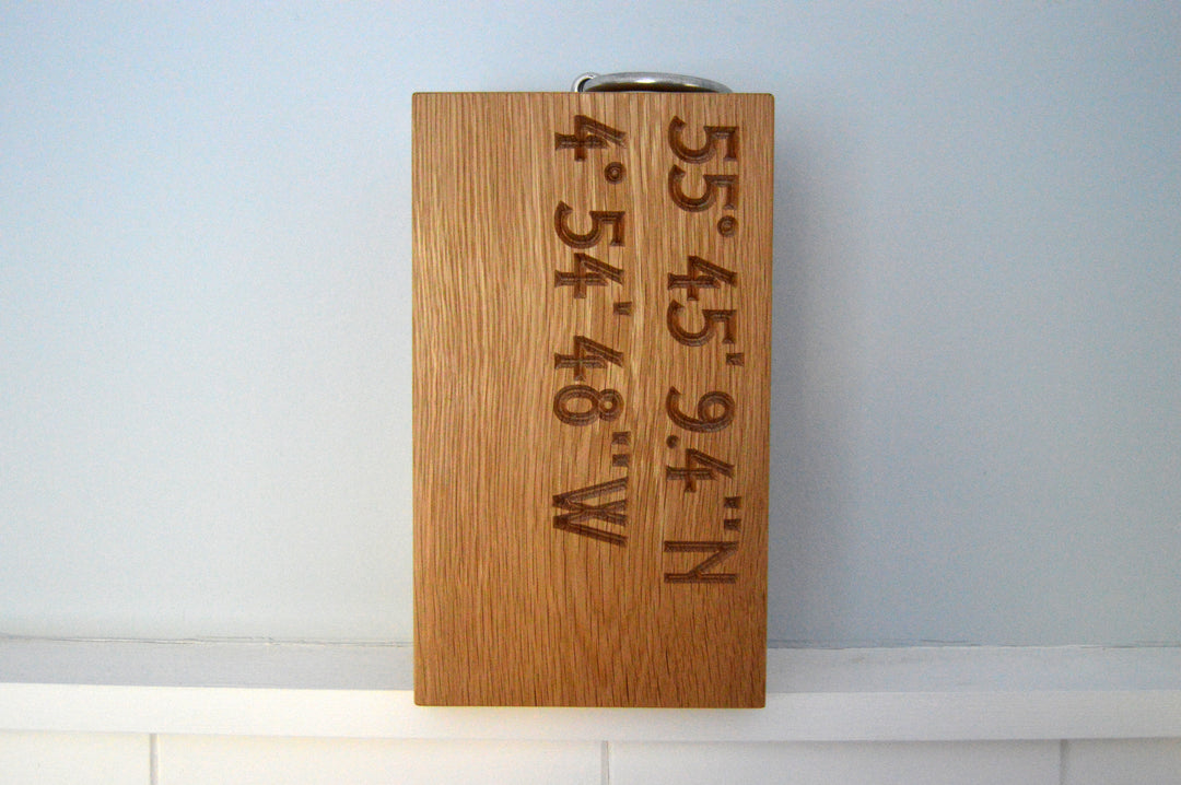 Solid Oak Hand Made Door Stop