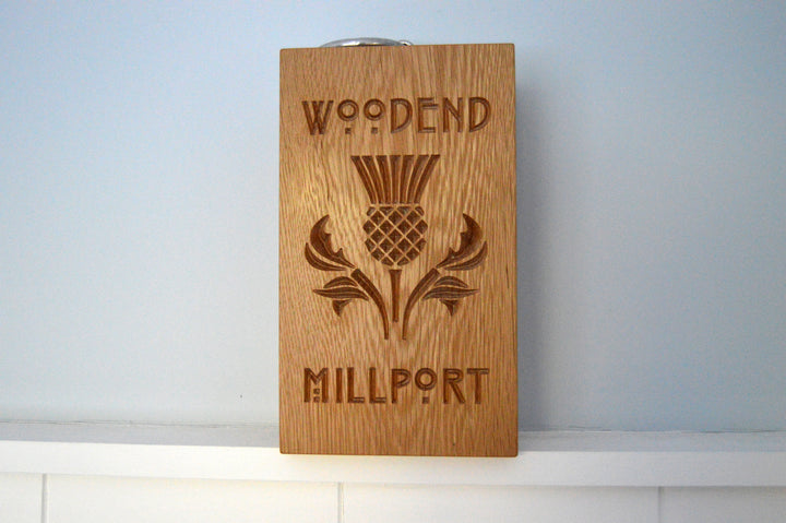 Solid Oak Hand Made Door Stop