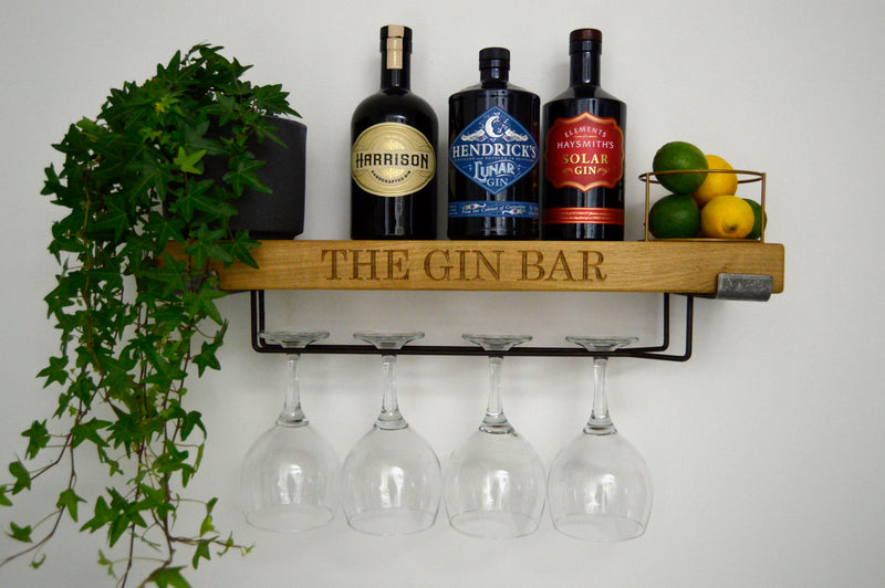 Chunky Oak Gin Shelf,