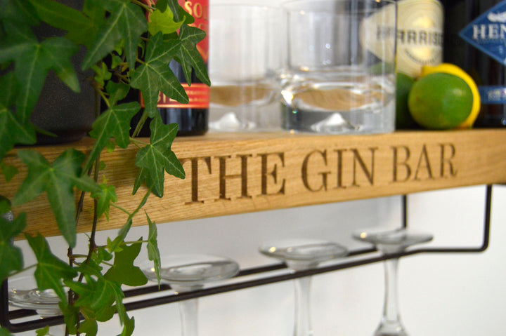Chunky Oak Gin Shelf,