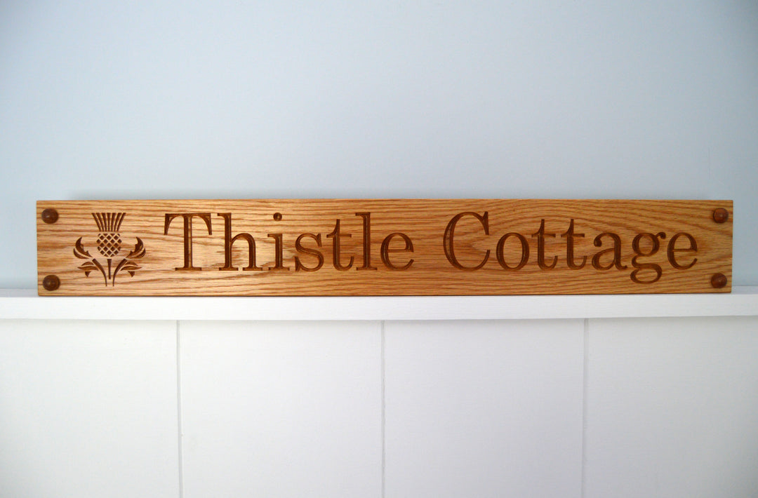 House Sign with Image (501mm up to 1000mm)