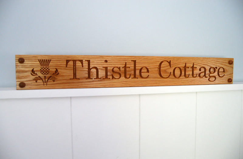 House Sign with Image (501mm up to 1000mm)